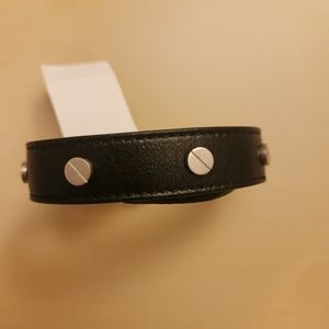 Balenciaga leather bracelet